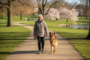 The Hidden Dangers of Dog Walking for Seniors: How a No-Pull Harness Can Make Walks Safer