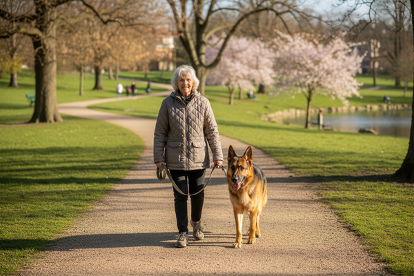 The Hidden Dangers of Dog Walking for Seniors: How a No-Pull Harness Can Make Walks Safer